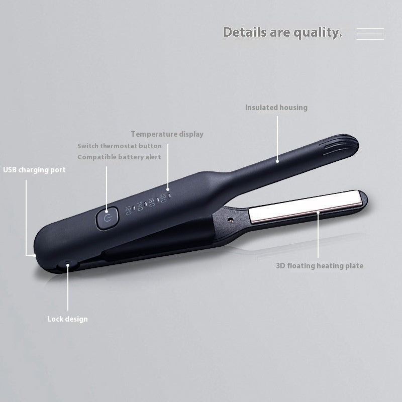 USB Charging Wireless Narrow Hair Straightener