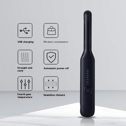 USB Charging Wireless Narrow Hair Straightener