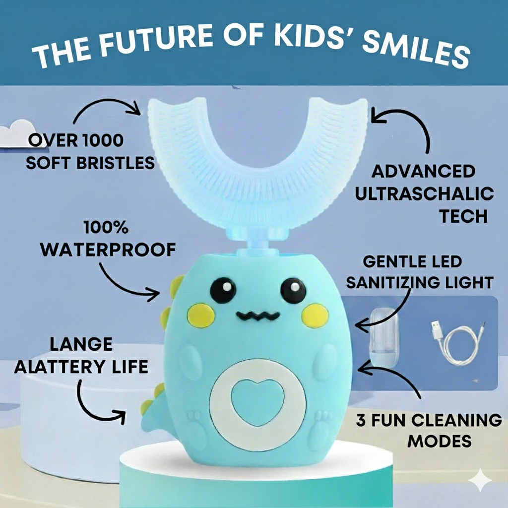 U-shaped™ 360° Ultrasonic Toothbrush