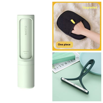 🐾 Dual-Action Self-Cleaning Pet Hair Remover ✨