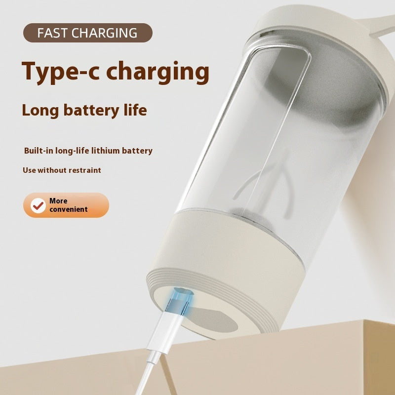 ⚡ 400ml Electric Protein Shaker Bottle – Automatic Mixer for Gym, Coffee & Milk